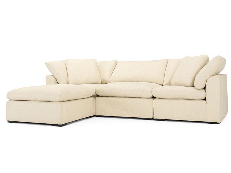Aria 4 Piece Seating Set Beige