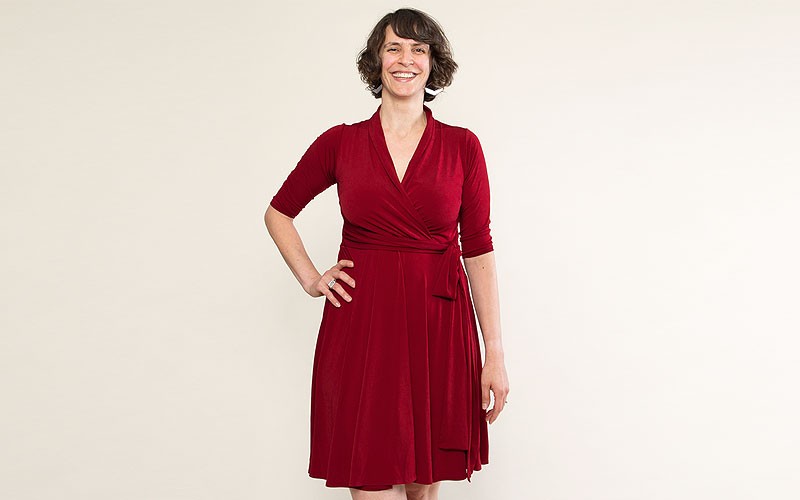 Ruby Dress - Crimson