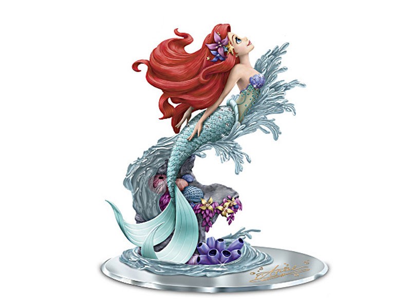 Disney's Ariel Handcrafted Figurine With Swarovski Crystals