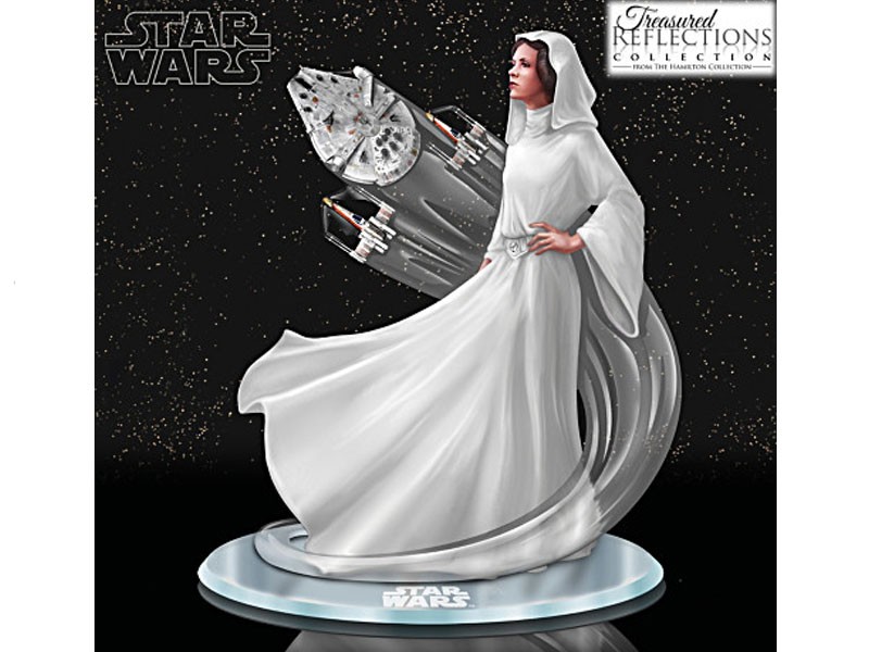 Treasured Reflections Star Wars Princess Leia Figurine