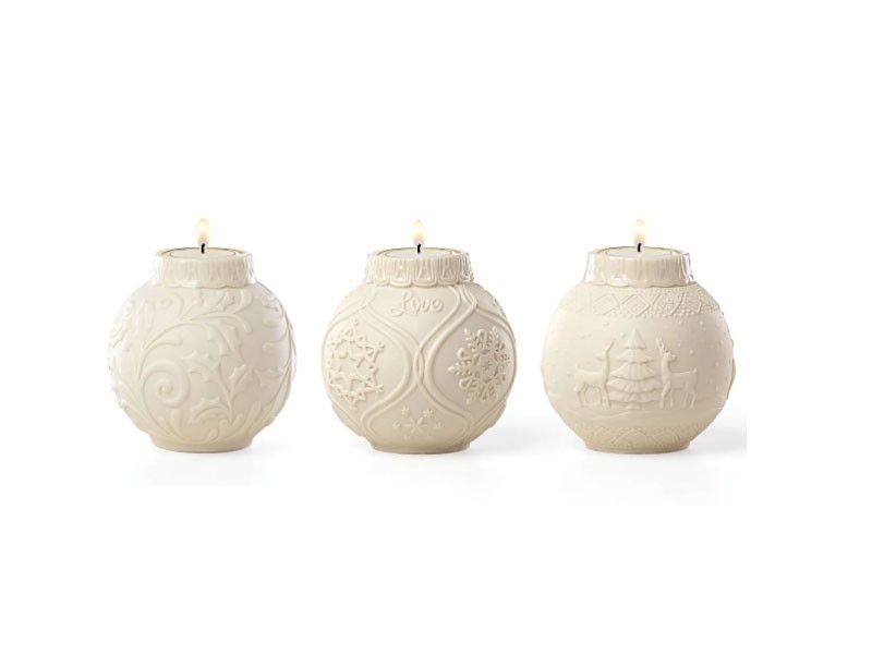 Nordic Ornamental 3 Piece Votive Set