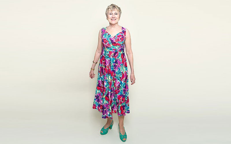 Tara Dress - Bold Blooms