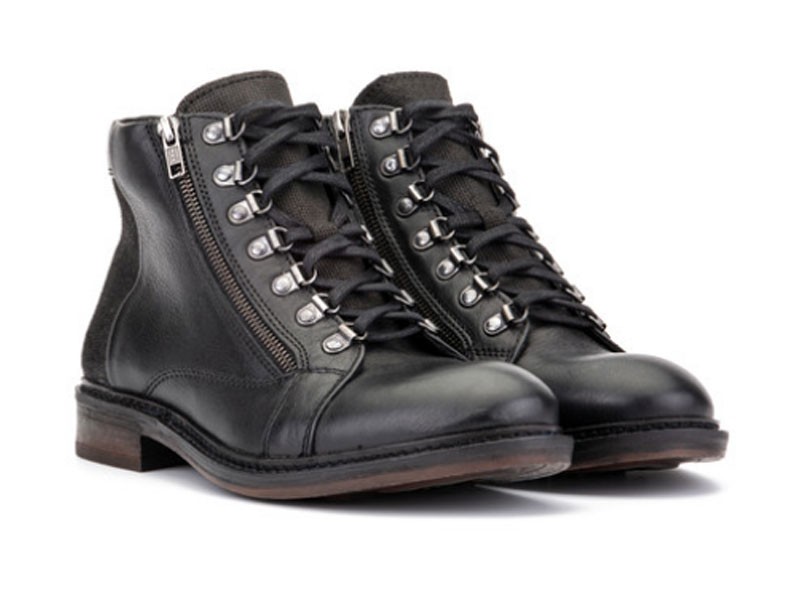 Vintage Foundry Hayes Black Boots For Men