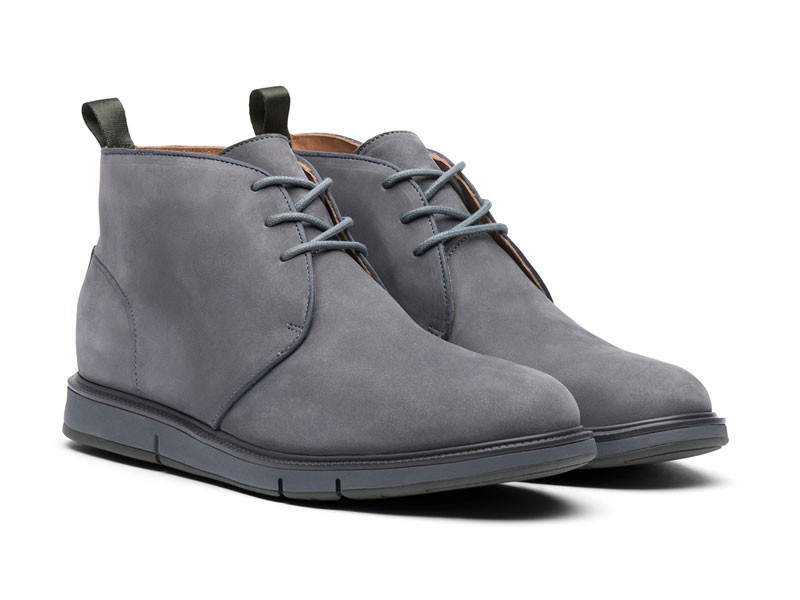 Motion Chukka Gray Olive Boots For Men