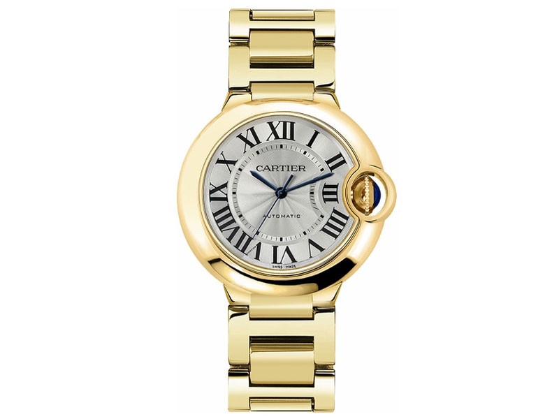 Cartier Ballon Bleu 18k Yellow Gold Luxury Women's Watch W69003Z2