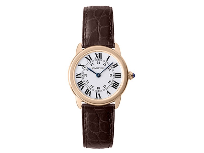 Cartier Ronde Solo 29mm Small Model Women's Luxury Watch W6701007