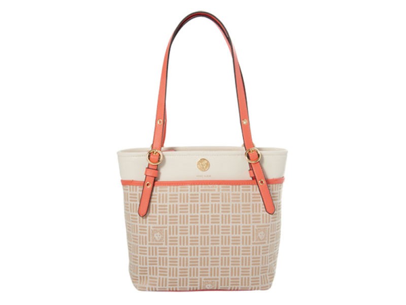 Anne Klein Logo Pocket Small Tote