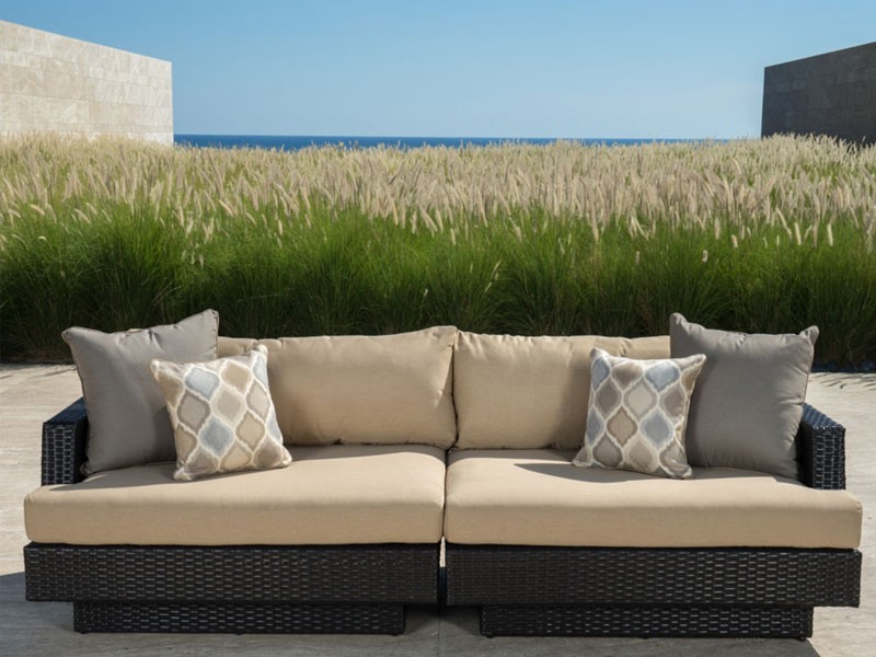 Portofino Comfort 96in Sofa Heather Beige