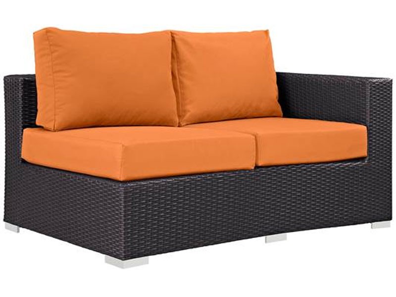 Convene Outdoor Patio Right Arm Loveseat