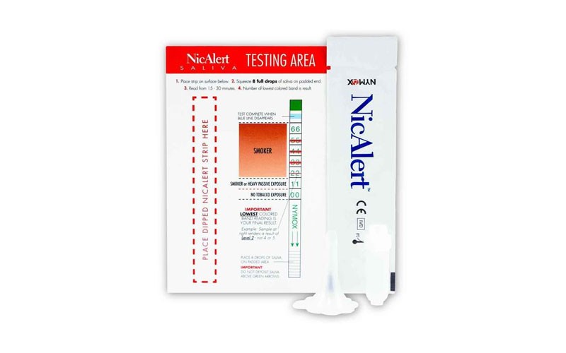 NicAlert Nicotine Instant Saliva/Urine Test Kits