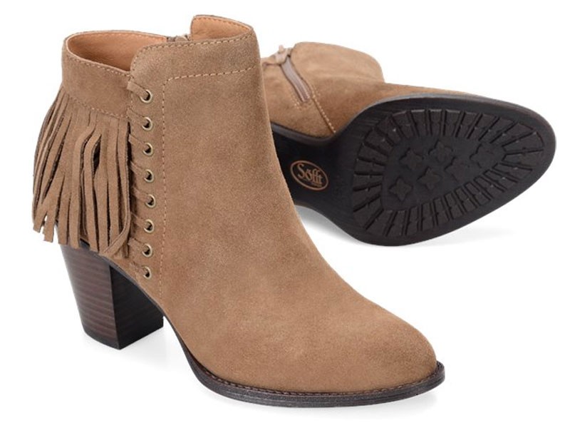 Winters Havana Brown Suede 1426520 Boots For Women