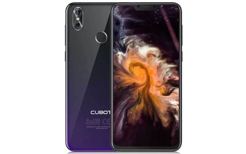 CUBOT P20 4G Phablet - TWILIGHT BLACK