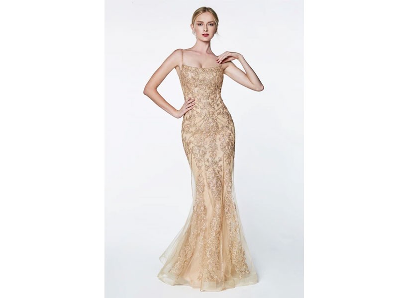 Evening Gown By Cinderella Divine KC885 Women's Dress