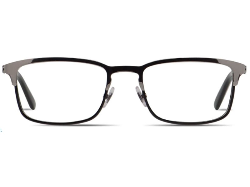 Gucci GG0135O Gunmetal Black Eyeglasses For Women