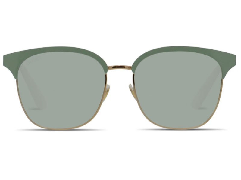 Gucci GG0244S Teal Gold White Sunglasses For Women