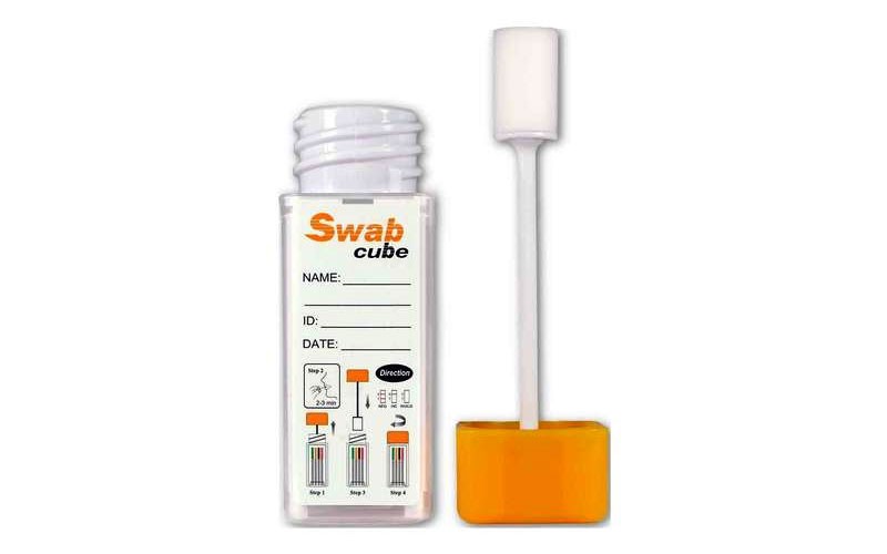 6 Panel Swab Cube Saliva Drug Test