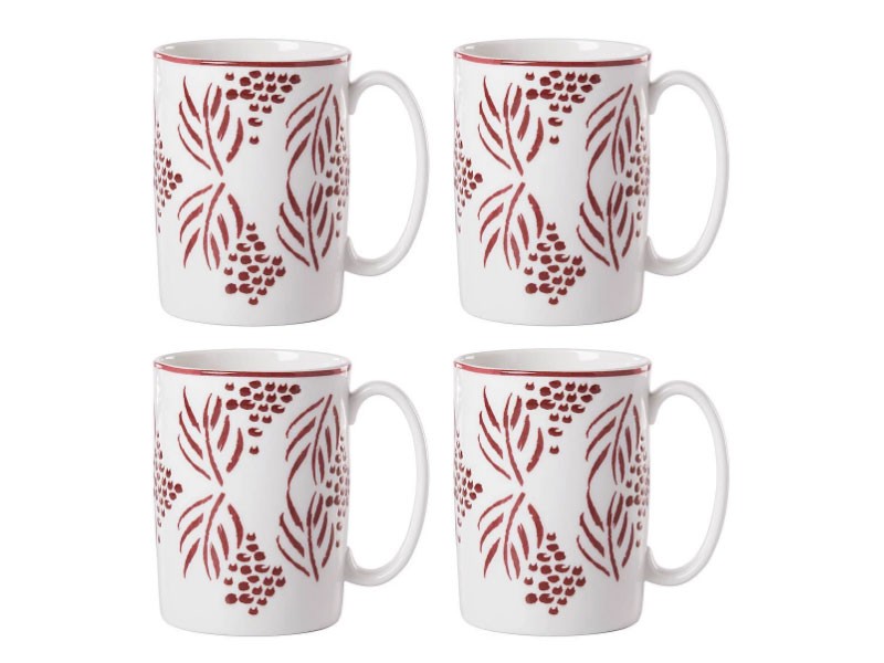 Pointe Berry 4-piece Mug Set