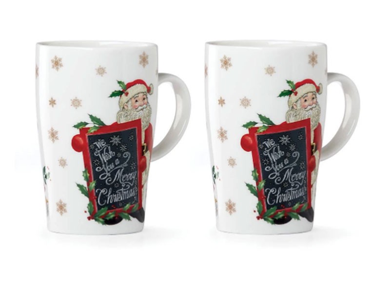 Santa 2 Piece Magic Mugs