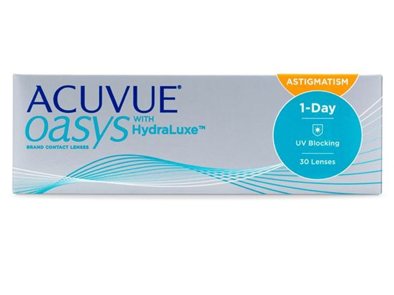 Acuvue Oasys 1Day For Astigmatism 30 Pack Contact Lenses