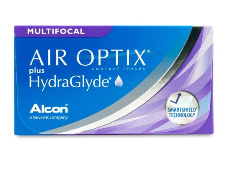 Air Optix Plus Hydraglyde Multifocal 6 Pack Contact Lenses