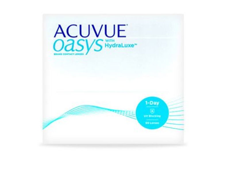 Acuvue Oasys 1 Day With Hydraluxe Technology 90 Pack Contact Lenses