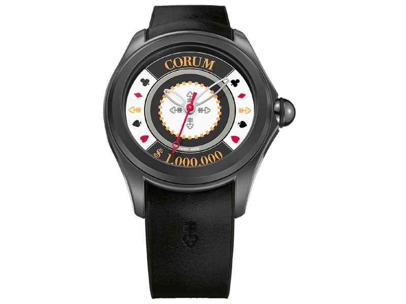 Corum Bubble 47 Casino Chip Game Men's Watch 082.310.98/0371 CH01