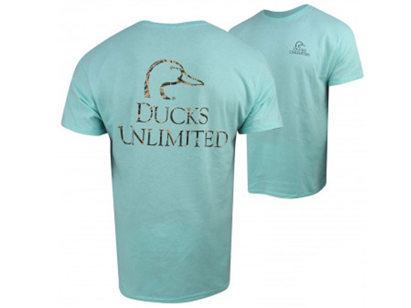Ducks Unlimited T-Shirt Celadon Realtree Max