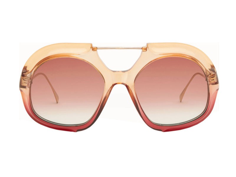 Fendi Sunglasses Fashion Unisex Sunglasses FF-0316-S-0C48-55-21