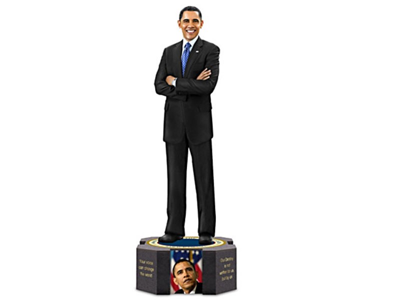 Keith Mallett President Barack Obama Farewell Sculpture