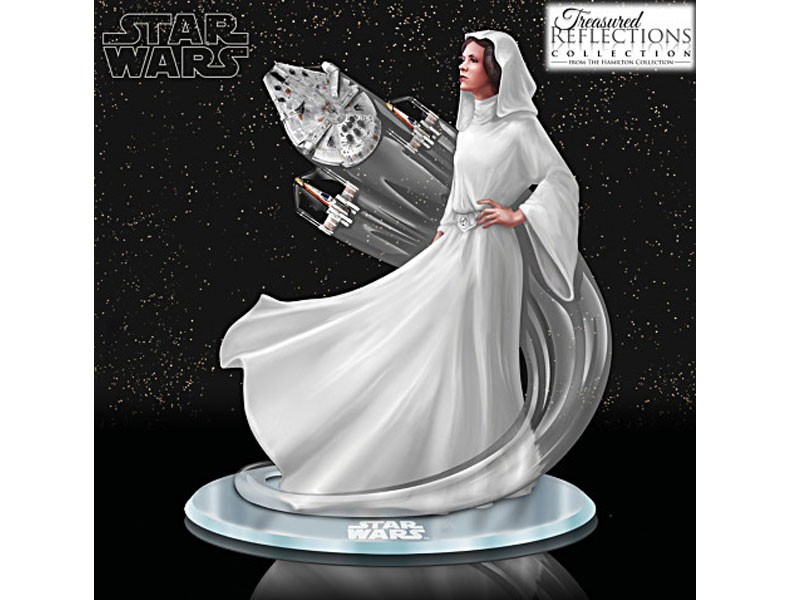 Treasured Reflections Star Wars Princess Leia Figurine