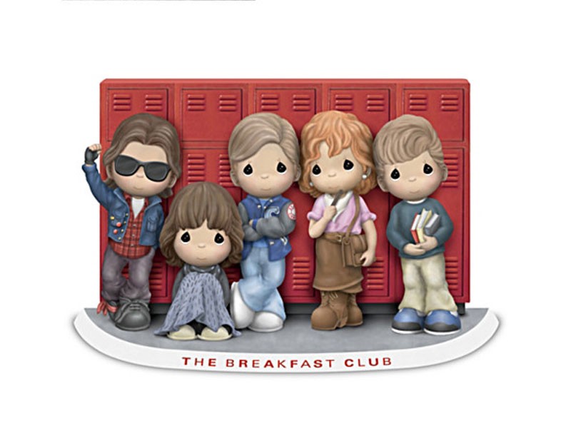 Precious Moments The Breakfast Club Brat Pack Figurines