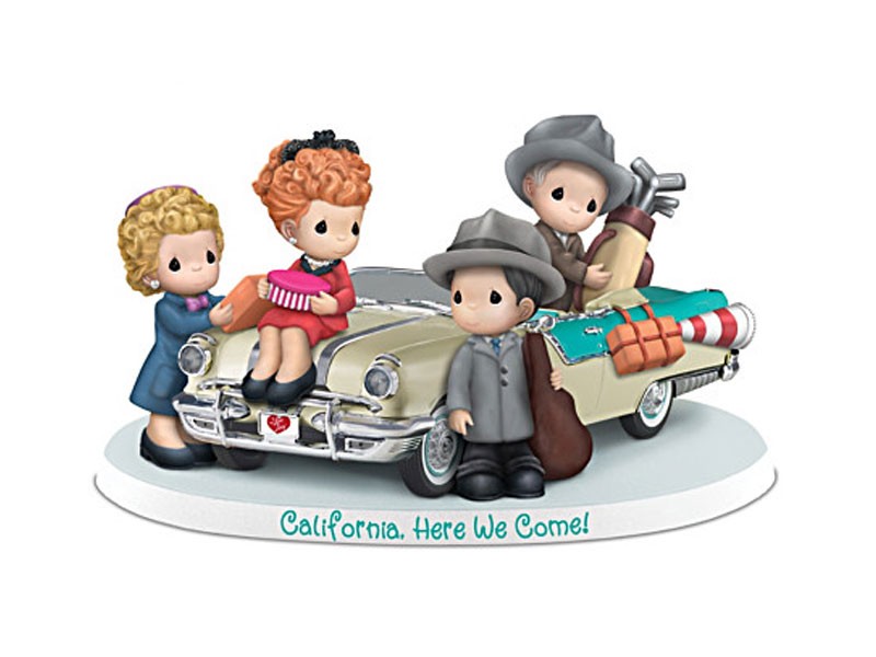 I Love Lucy California Here We Come Figurine