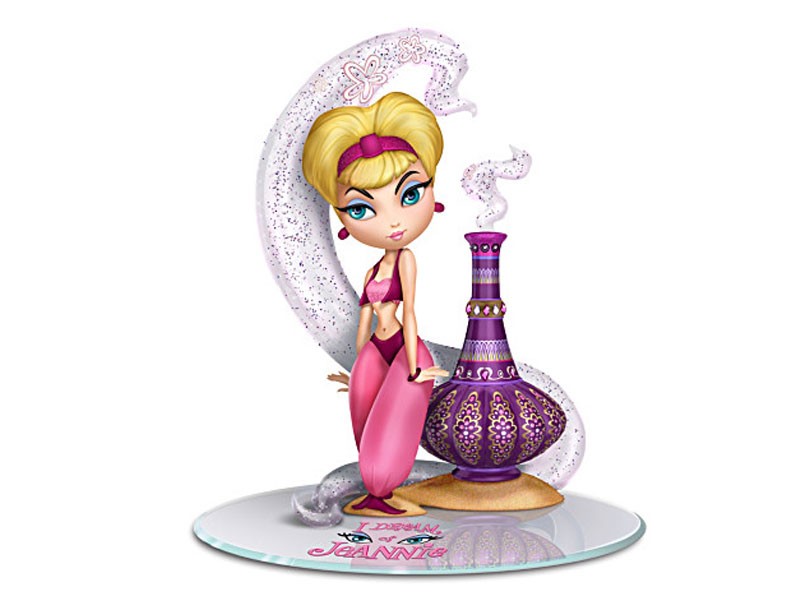 I Dream Of Jeannie Figurine With Swarovski Crystals