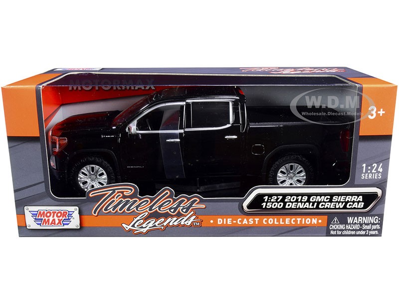 Sierra 1500 Denali Crew Cab Pickup Truck Black