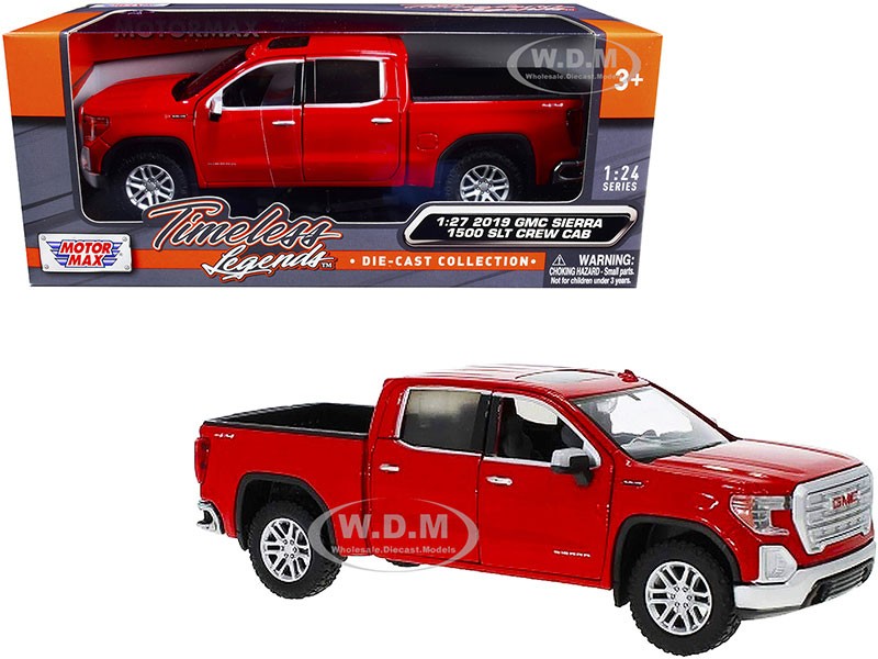 Sierra 1500 SLT Crew Cab Pickup Truck Red