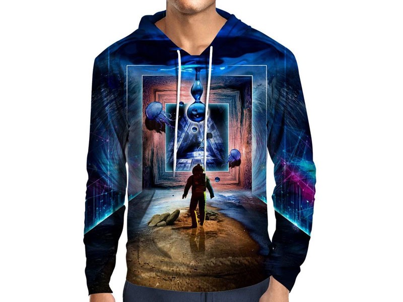 Men's Astronaut Portal To The Beyond Hoodie