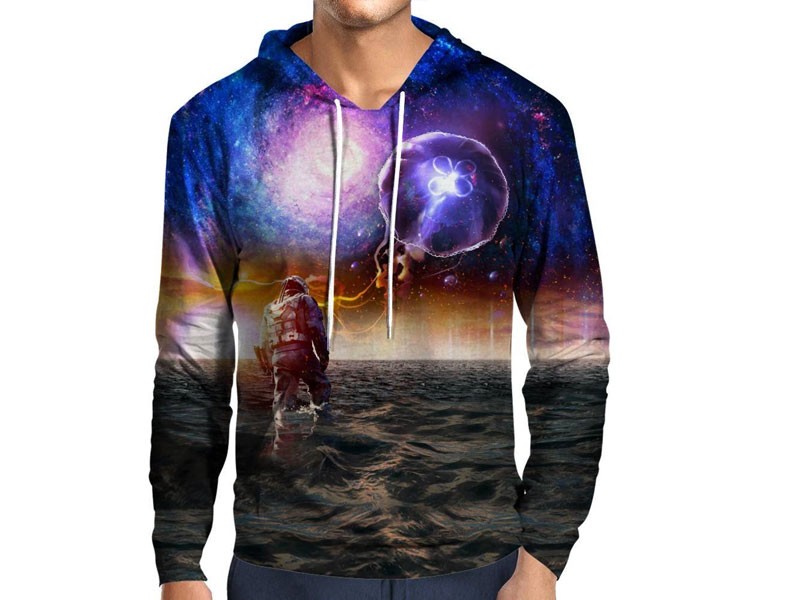 Men's Galactic Jellyfish Hoodie