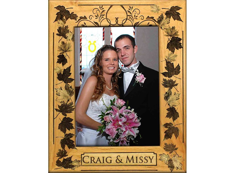 Our Fall Wedding Frame