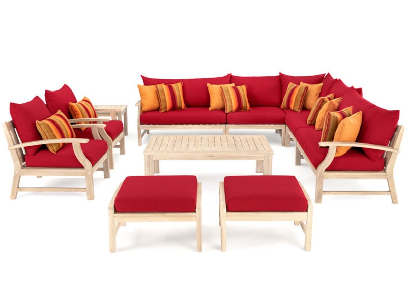 Kooper 11 Piece Estate Collection Sunset Red