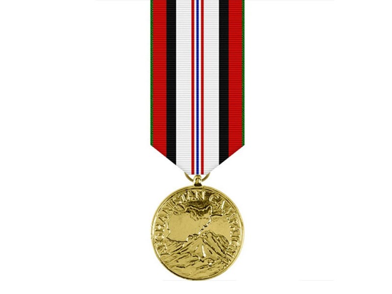 Afghanistan Campaign Anodized Miniature Medal