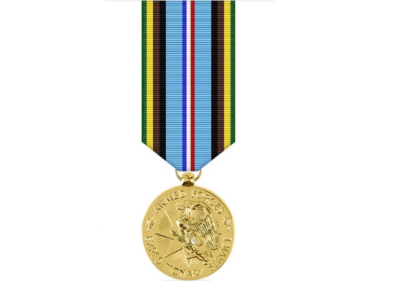 Armed Forces Expeditionary Anodized Miniature Medal