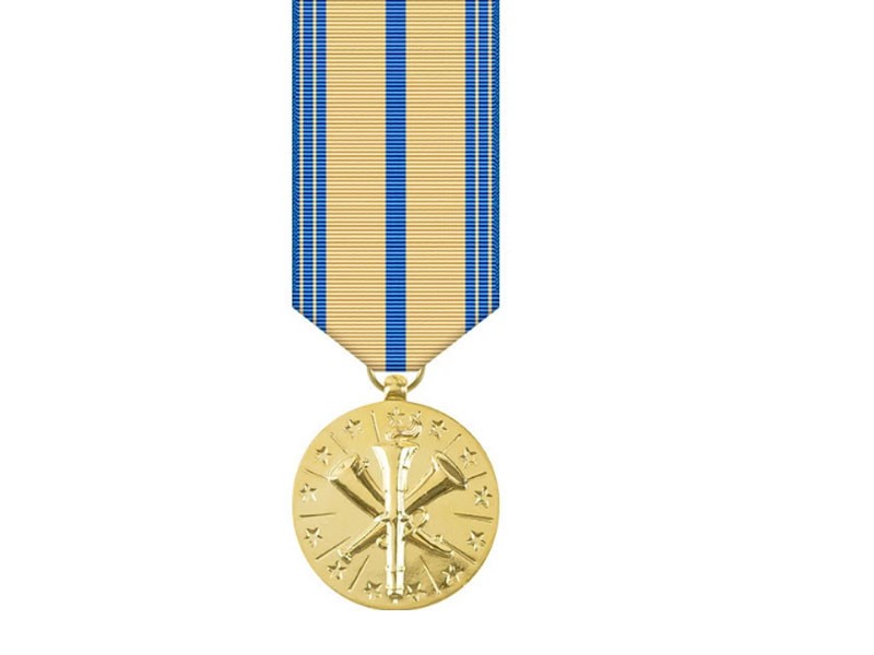 Armed Forces Reserve Anodized Miniature Medal Navy Version