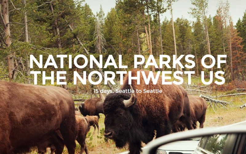 15 Days National Parks Of The Northwest US in United States, North America
