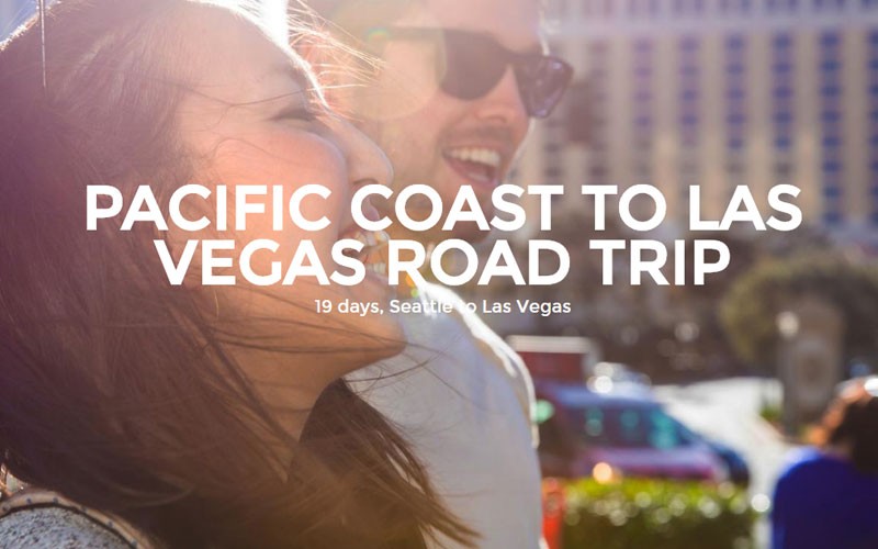 9 Days Pacific Coast To Las Vegas Road Trip In United States North America