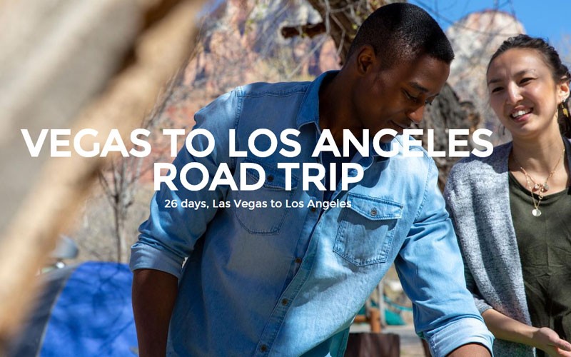 26 Days Vegas To Los Angeles Road Trip In United States North America