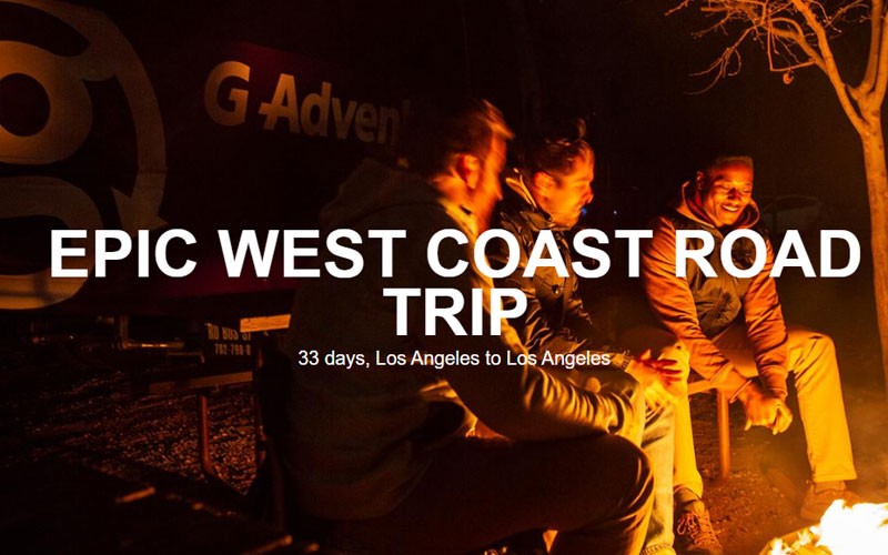 33 Days Epic West Coast Road Trip In United States North America