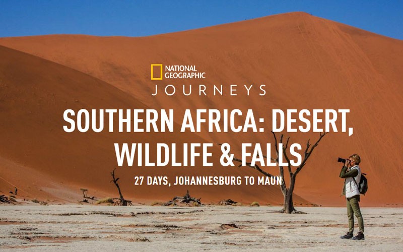 27 Days Southern Africa: Desert, Wildlife & Fallse In Namibia Africa