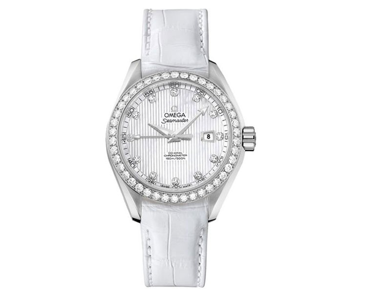 Omega Seamaster Aqua Terra Diamond Women's Watch 231.18.34.20.55.001