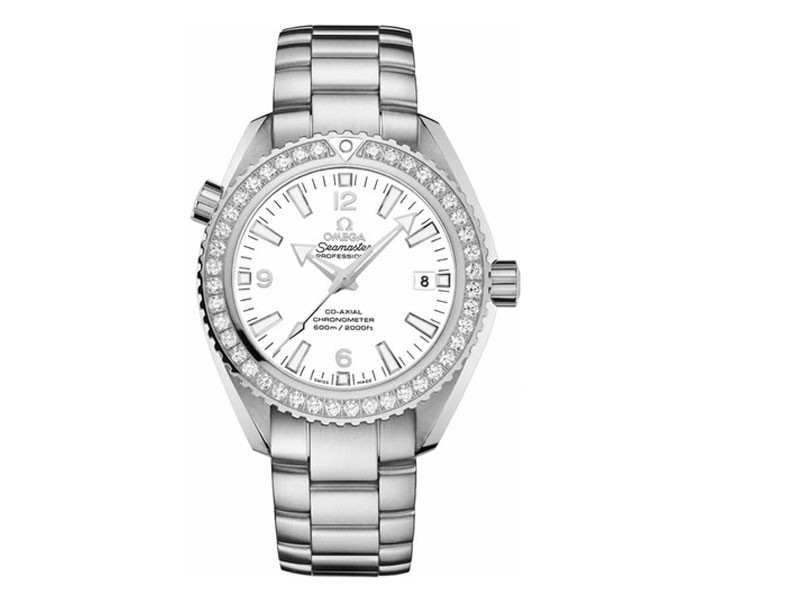 Omega Seamaster Planet Ocean Diamond Bezel Luxury Watch 232.15.42.21.04.001