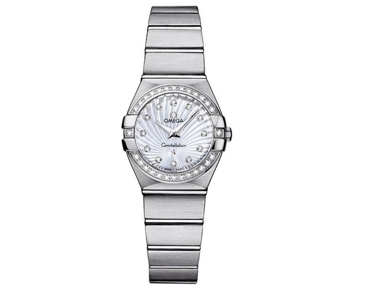 Omega Constellation Diamond Women's Watch 123.15.24.60.55.002